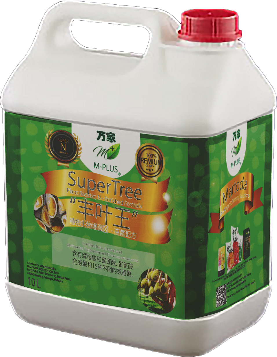 MPLUS Super Tree — High-N Amino Humic Fulvic Bio Stimulant (丰叶王)